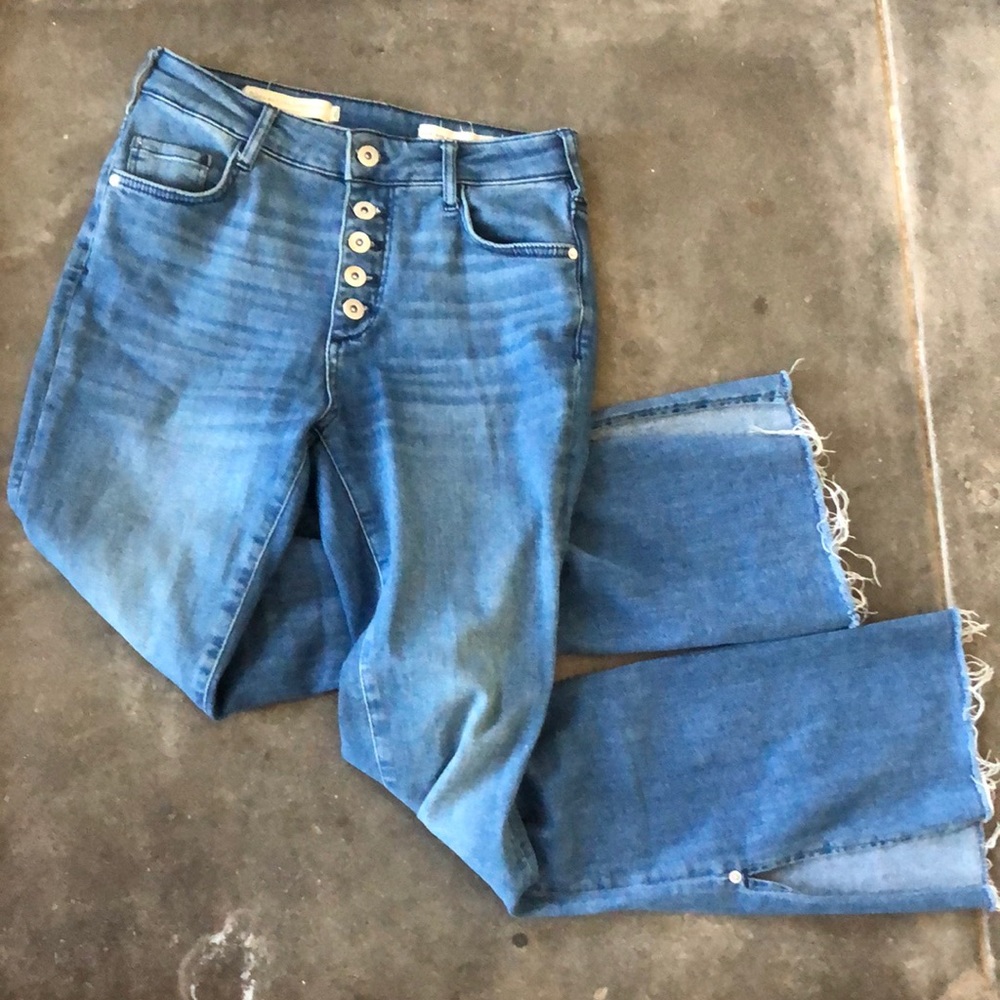 Anthropologie flare jeans